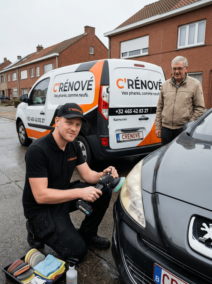 C'Rénové, spécialiste rénovation de phares à domicile